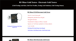 Desktop Screenshot of mizartester.com